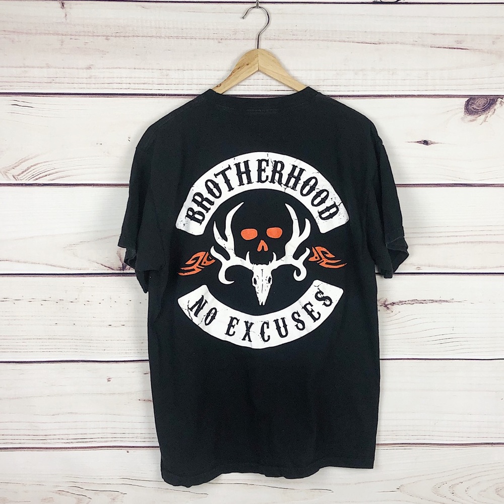 Bone Collector Brotherhood Black Hunting Tee L - Picture 1 of 6